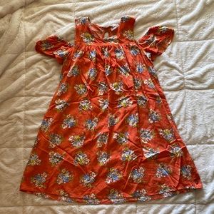 435 by Matilda Jane cold shoulder swing dress size 16. EUC